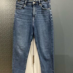 American Eagle Outfitters High Rise Dark Blue Jeans